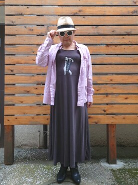 ノースリーブワンピース のメンズ人気ファッションコーディネート Wear