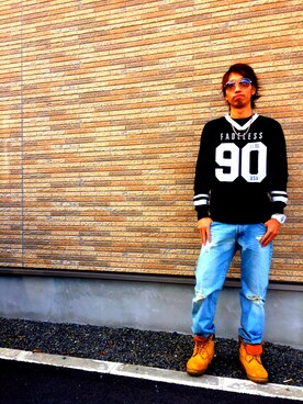 「Passportのアイテム」を使った、ぞうぞうJPさん（メンズ・172cm）の冬コーディネート