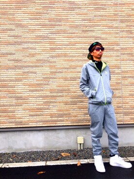 「PUMA（プーマ）のアイテム（その他アウター）」を使った、ぞうぞうJPさん（メンズ・172cm）の冬コーディネート