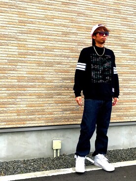 「Passportのアイテム」を使った、ぞうぞうJPさん（メンズ・172cm）の冬コーディネート