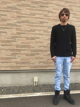 「Passportのアイテム」を使った、ぞうぞうJPさん（メンズ・172cm）の春コーディネート