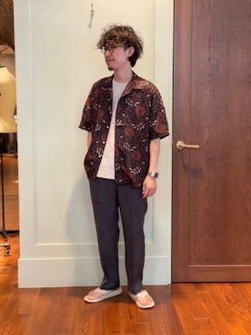「URBAN RESEARCH（アーバンリサーチ）のアイテム（サンダル）」を使った、snnn15さん（メンズ・176cm）の春コーディネート