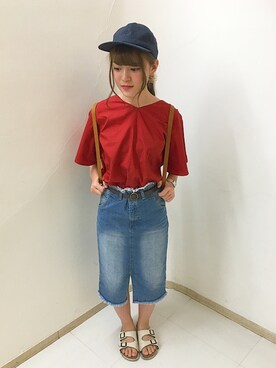 Azusaさん(レディース・155cm)の夏コーディネート