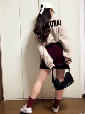 Yumeさん(レディース・155cm)の冬コーディネート