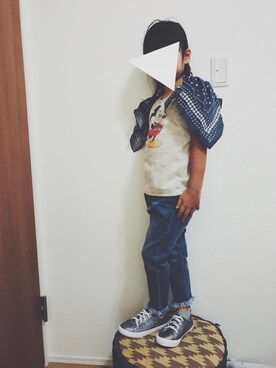 k☺︎7さん（キッズ・110cm）の秋コーディネート