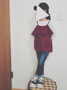 k☺︎7さん（キッズ・110cm）の秋コーディネート