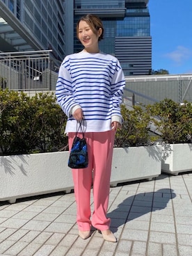 清水　ビューティアンドユース スタッフさんのコーディネート