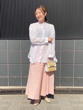 清水　ビューティアンドユース スタッフさんのコーディネート