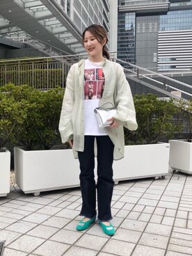 清水　ビューティアンドユース スタッフさんのコーディネート