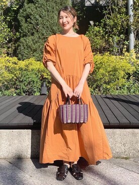 清水　ビューティアンドユース スタッフさんのコーディネート