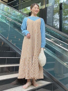 清水　ビューティアンドユース スタッフさんのコーディネート