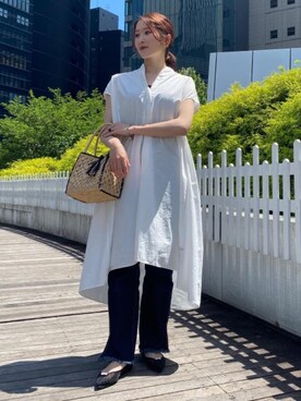 清水　ビューティアンドユース スタッフさんのコーディネート