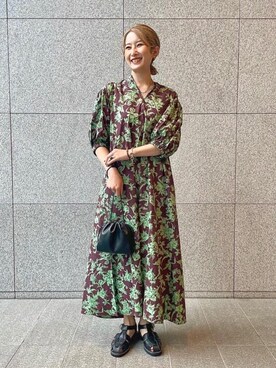 清水　ビューティアンドユース スタッフさんのコーディネート