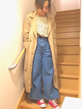 maki◎さん（レディース・161cm）の春コーディネート