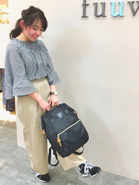 maki◎さん（レディース・161cm）の春コーディネート