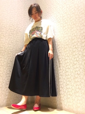 maki◎さん（レディース・161cm）の春コーディネート