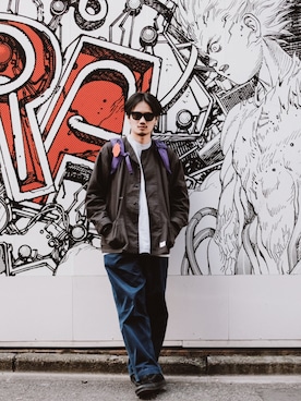 「WTAPS（ダブルタップス）のアイテム（ブルゾン）」を使った、こうさん（メンズ・178cm）の秋コーディネート