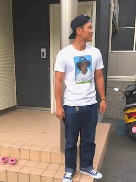「SNOID（スノイド）のアイテム」を使った、KT⚡︎さん（メンズ・174cm）の夏コーディネート