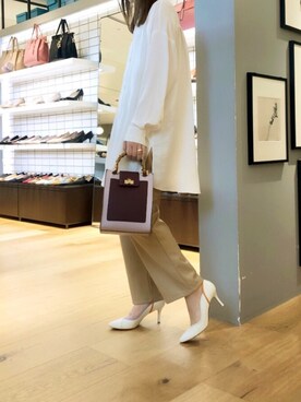 「interstaple」｜Rihoさん（レディース・158cm）の冬コーディネート