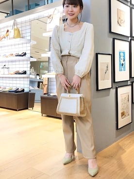 「interstaple」｜Rihoさん（レディース・158cm）の冬コーディネート