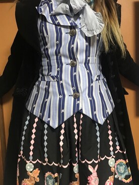 「Shirley Temple（シャーリーテンプル）のアイテム」を使った、れぃがさん（レディース・148cm）の春コーディネート