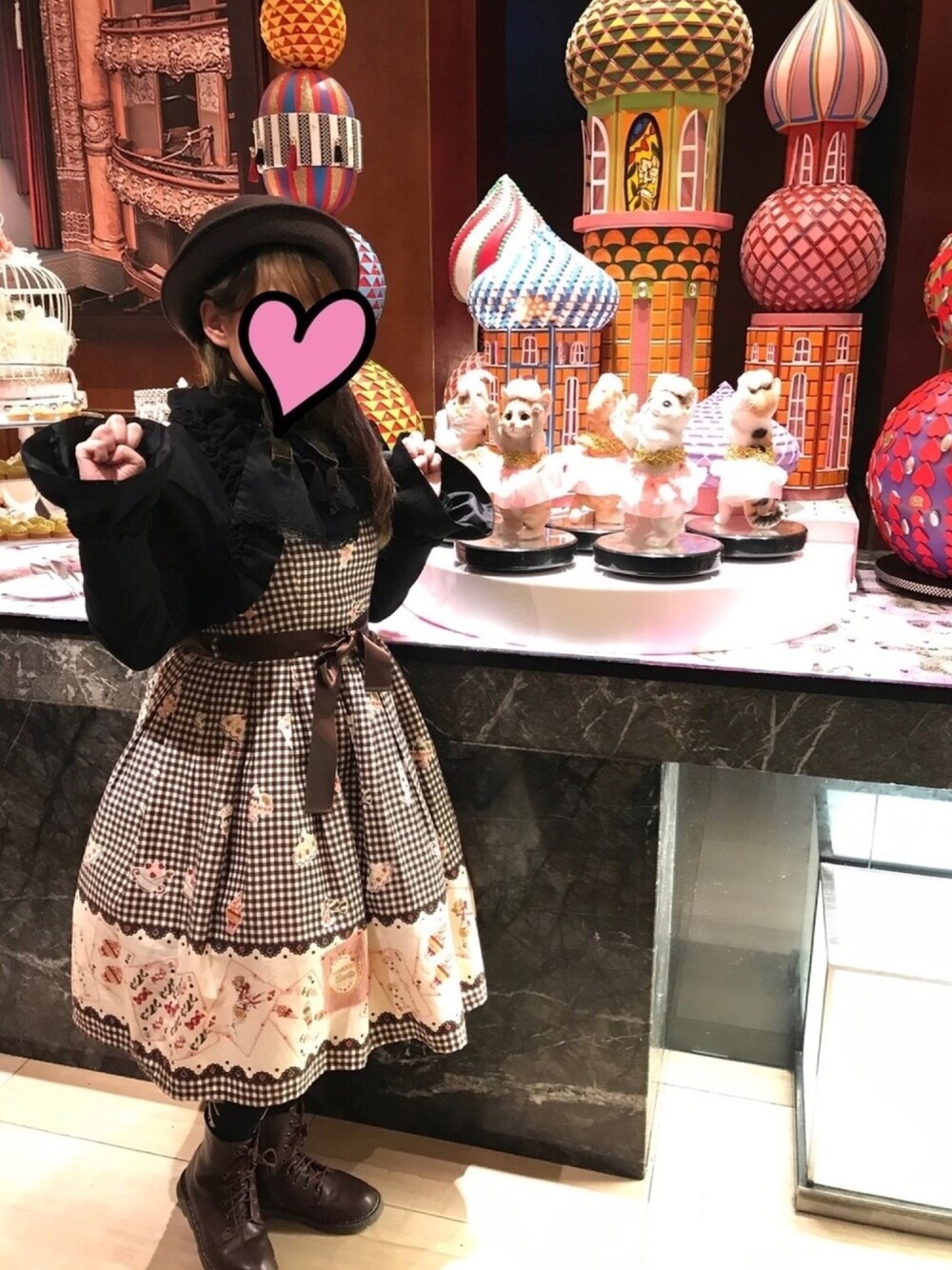 れぃが|Innocent Worldのジャンパースカートを使ったコーディネート