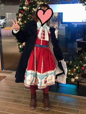 「Shirley Temple（シャーリーテンプル）のアイテム」を使った、れぃがさん（レディース・148cm）の冬コーディネート
