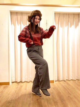 Z I O Nさん(レディース・163cm)の冬コーディネート