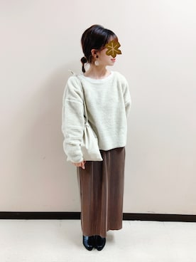 「レプシィム(LEPSIM)」｜「アイテム（ハンドバッグ）」を使った、かなさん（レディース・151cm）の秋コーディネート