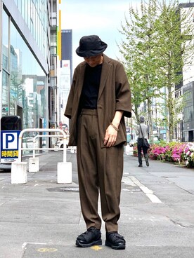 kazuhiramatsuさん(メンズ・168cm)の春コーディネート