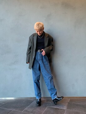 kazuhiramatsuさん(メンズ・168cm)の冬コーディネート