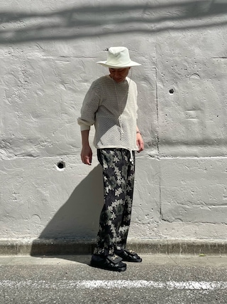 FUMIE TANAKA】mesh long T/メッシュトップス/F21S-23を使った人気