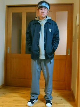 「RAGEBLUE（レイジブルー）のアイテム（ヘアアクセサリー）」を使った、naoさん（メンズ・174cm）の春コーディネート