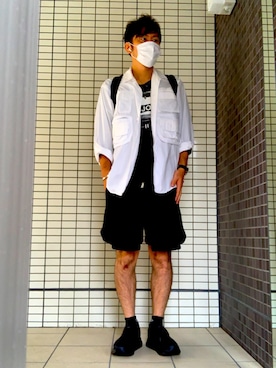 「UU（ユニクロ　アンダーカバー）のアイテム」を使った、ryomaさん（メンズ・177cm）の秋コーディネート