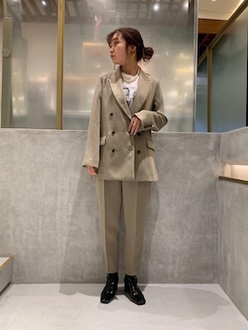 CHIKAさん（レディース・162cm）の秋コーディネート