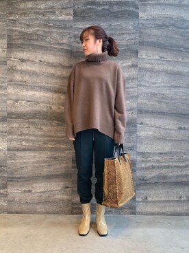 CHIKAさん（レディース・162cm）の秋コーディネート