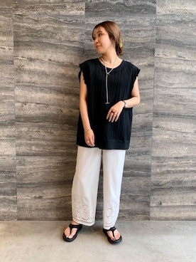 CHIKAさん（レディース・162cm）の夏コーディネート