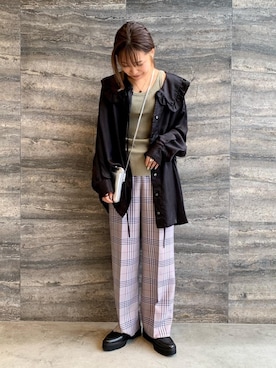 CHIKAさん(レディース・162cm)の夏コーディネート