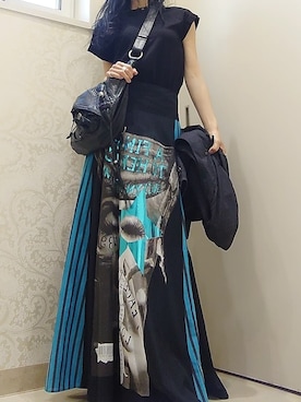 「KMRii（ケムリ）のアイテム」を使った、チサさん（レディース・162cm）の春コーディネート