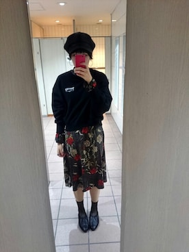 「アイテム（バングル/リストバンド）」を使った、のいちゃんさん（レディース・167cm・20代）の冬コーディネート