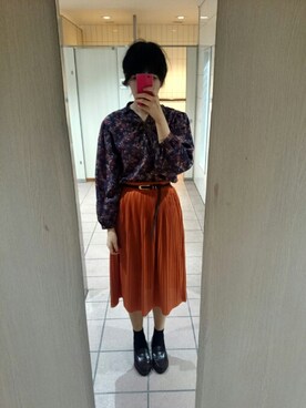「w closet」｜「アイテム（その他シューズ）」を使った、のいちゃんさん（レディース・167cm）の冬コーディネート