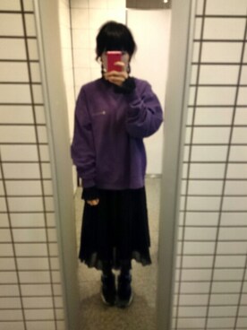 「ハイテクスニーカー」｜のいちゃんさん（レディース・167cm・20代）の冬コーディネート