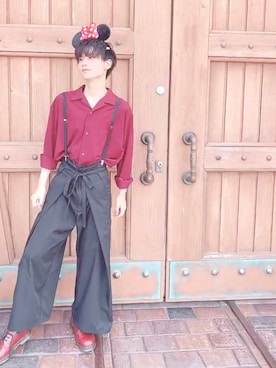 「TONE SELECT GOODS（トーンセレクトグッズ）のアイテム（サロペット/オーバーオール）」を使った、takuro0608さん（メンズ・179cm）の夏コーディネート