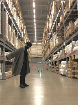 「d3d5（ディースリーディーファイブ）のアイテム（その他アウター）」を使った、takuro0608さん（メンズ・179cm）の秋コーディネート