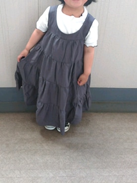 「DEVILOCK（デビロック）のアイテム」を使った、らびーさん（キッズ・100cm）の春コーディネート