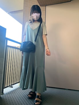 「アイテム（ワンピース/ドレス）」を使った、くもさん（レディース・157cm・10代）の秋コーディネート