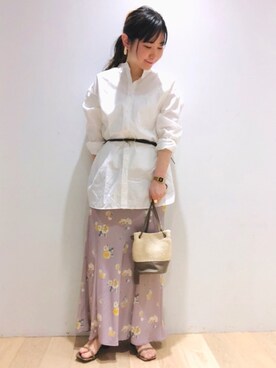 西野きよさん（レディース・152cm）の春コーディネート