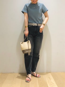 西野きよさん（レディース・152cm）の夏コーディネート