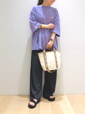 西野きよさん（レディース・152cm）の夏コーディネート