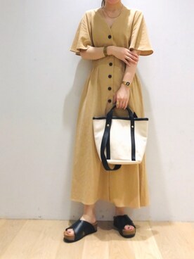 西野きよさん（レディース・152cm）の夏コーディネート